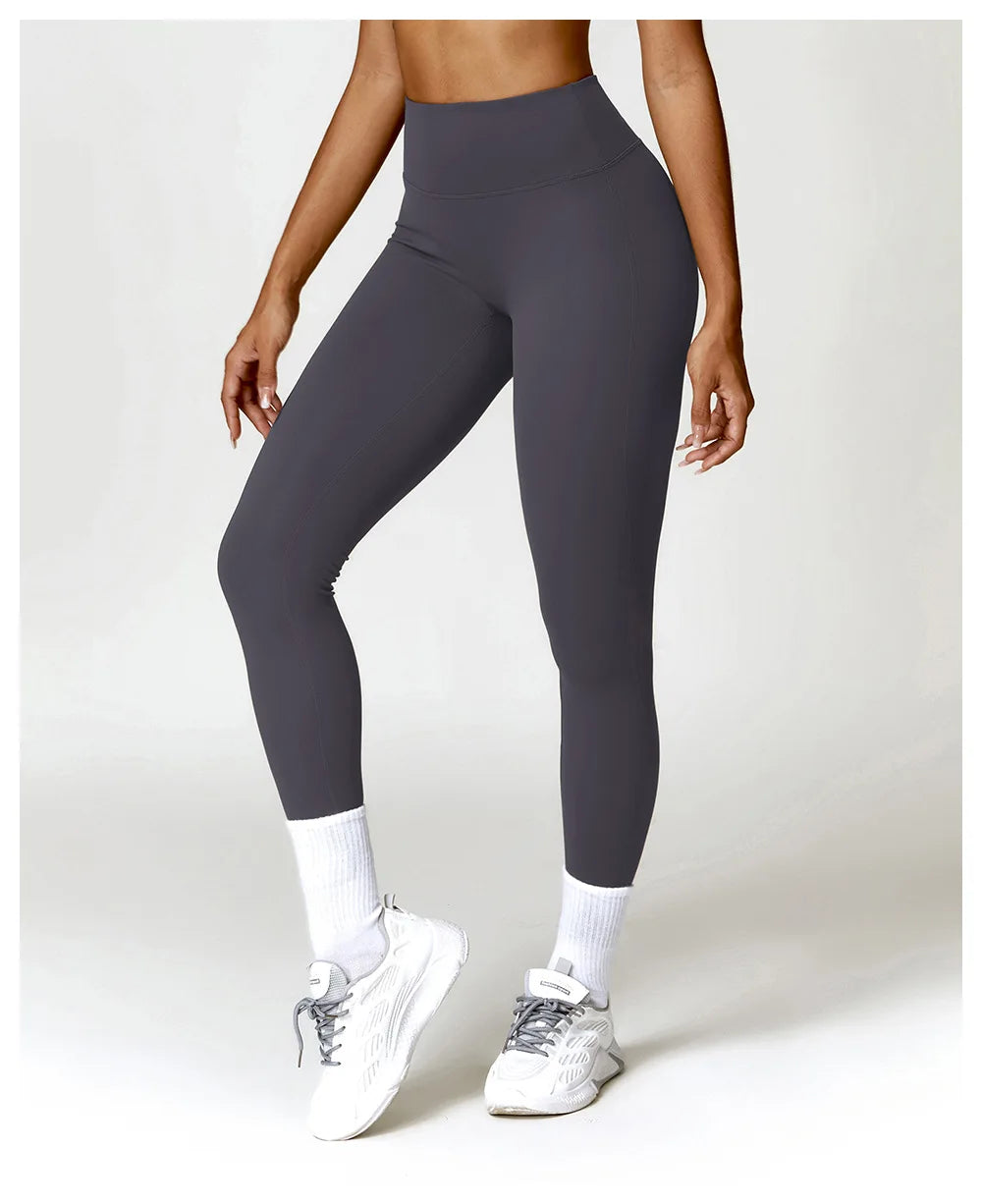 High Belt Hip Lifting Booty Pant