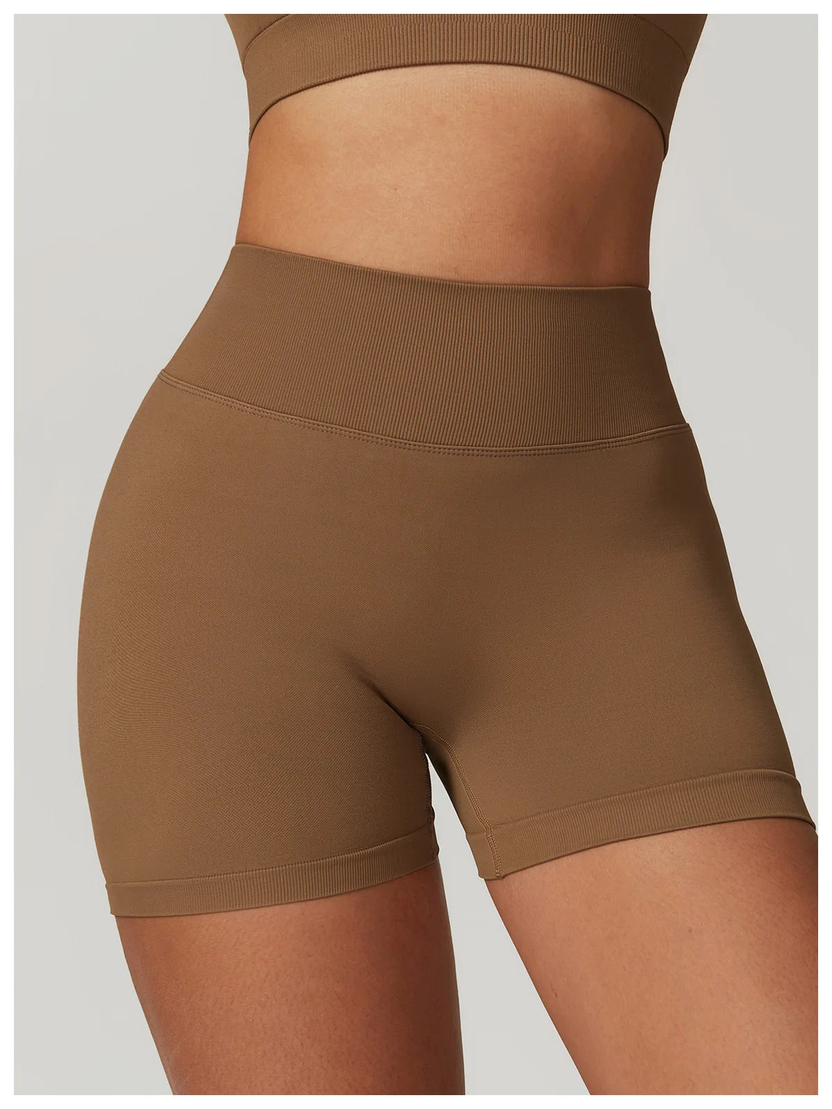 Seamless Stretchy High Waist Booty Short