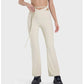 Soft Fabric Cross High Waist Pant