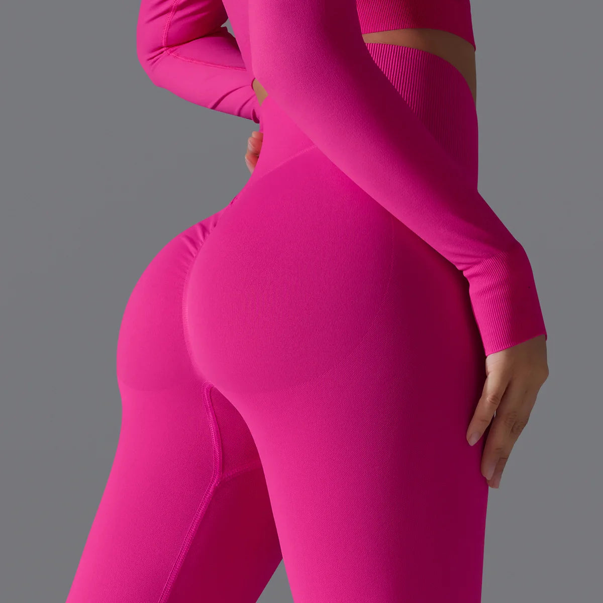 Seamless High Waist Hip Tight Booty Legging