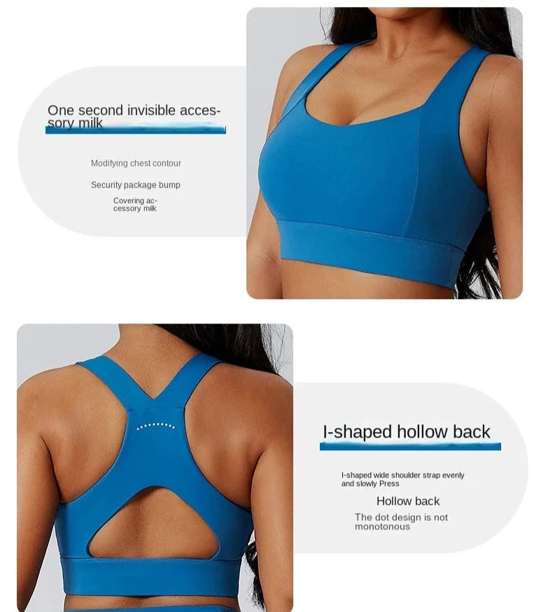 High Strength U-Shaped Collar Bra