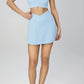 Cool Fabric Cross Waist Tennis Skirt with build-in Short