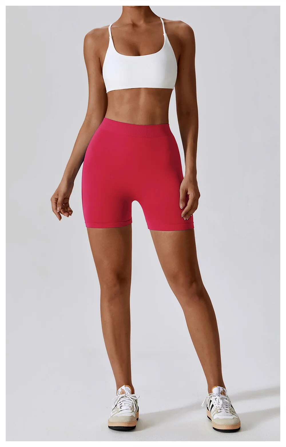 Seamless High Waist Heart Shape Booty Short