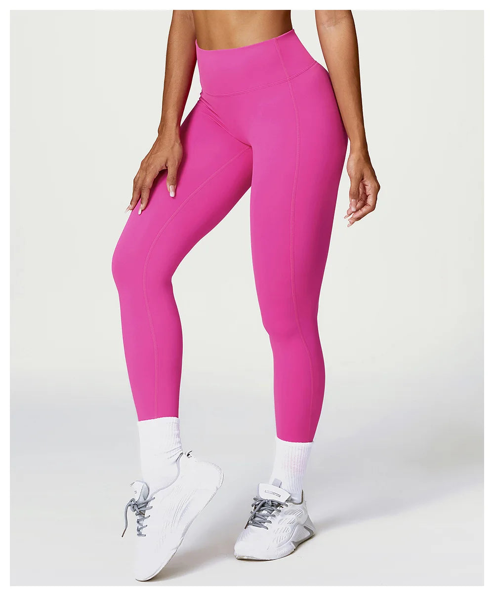 High Belt Hip Lifting Booty Pant