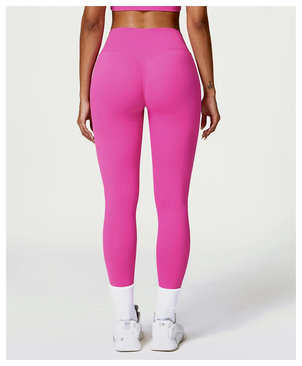 High Belt Hip Lifting Booty Pant