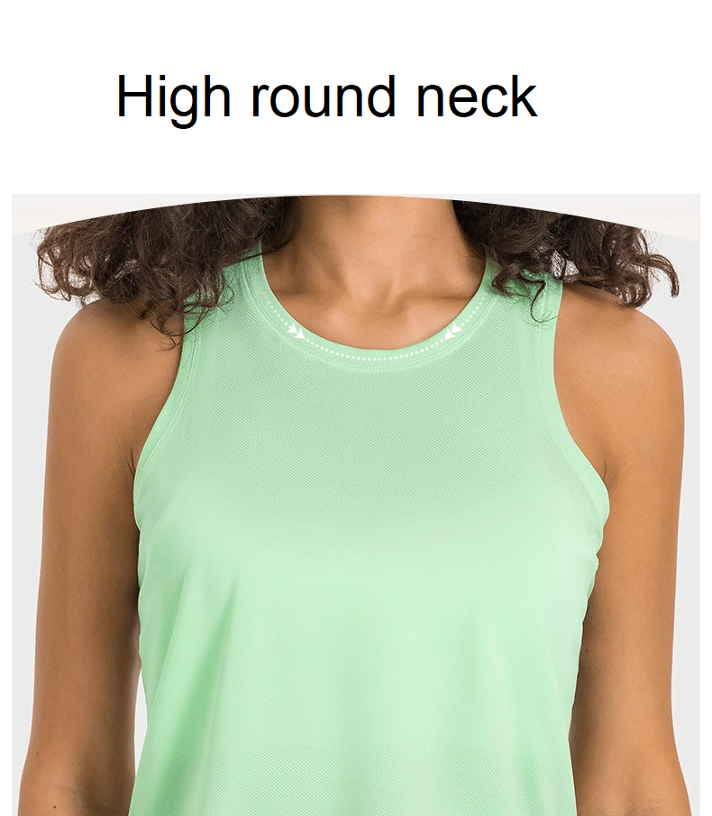 Breathable Smock Mesh Tank Top