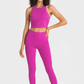 High Impact Upward Bra & High Waist Pant Matching Set