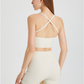 Cross-Back Vest + High Waist 2 Pieces Short Set