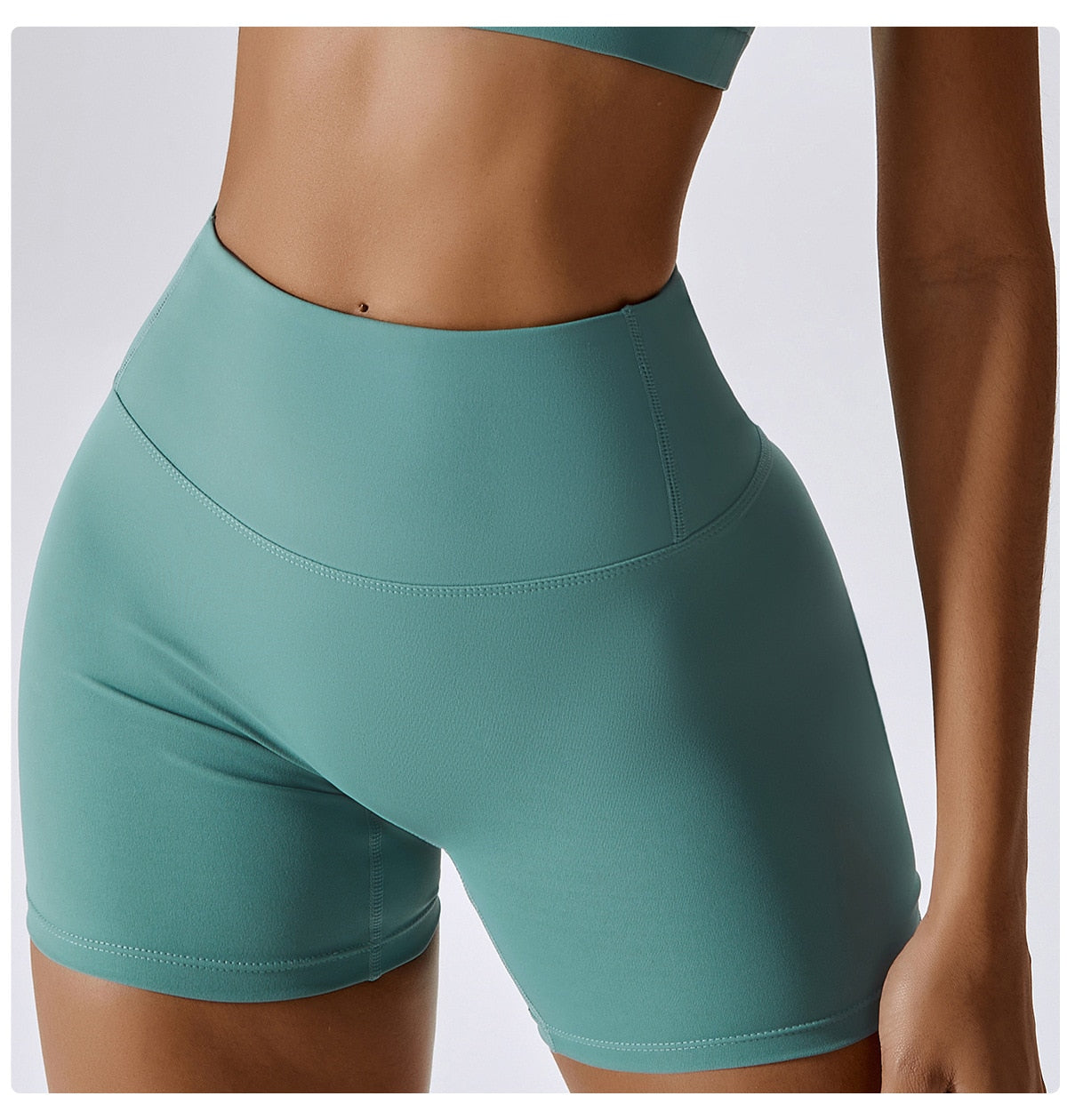 Seamless High Waist Elasticity Short