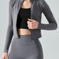 Comfortable Quick Dry Zipper Slim Jacket