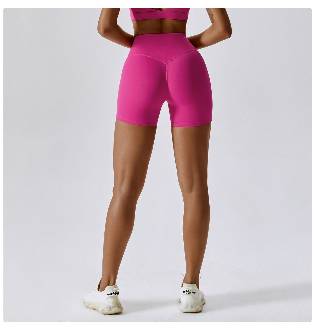 Seamless High Waist Elasticity Short