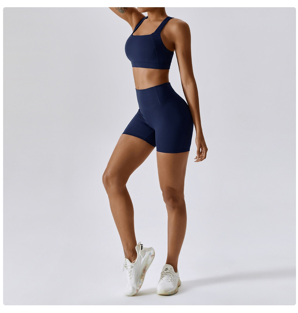 Seamless High Waist Elasticity Short