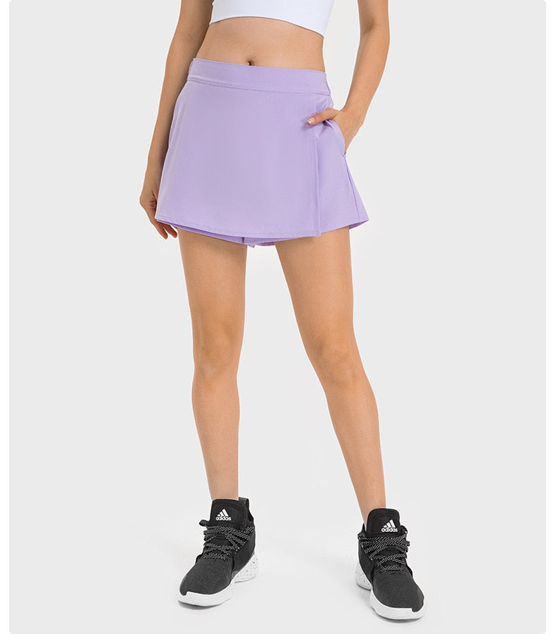 Cool Feel Fabric Anti-slip Short With Pockets