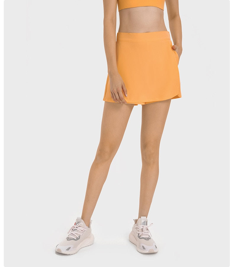 Cool Feel Fabric Anti-slip Short With Pockets