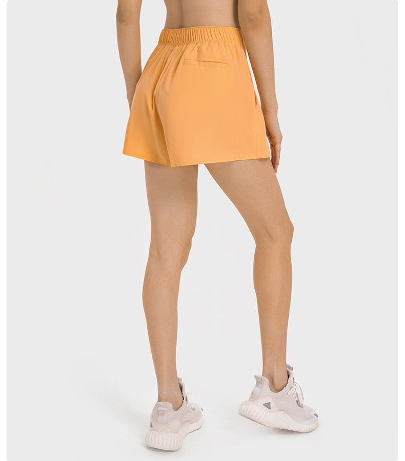 Cool Feel Fabric Anti-slip Short With Pockets