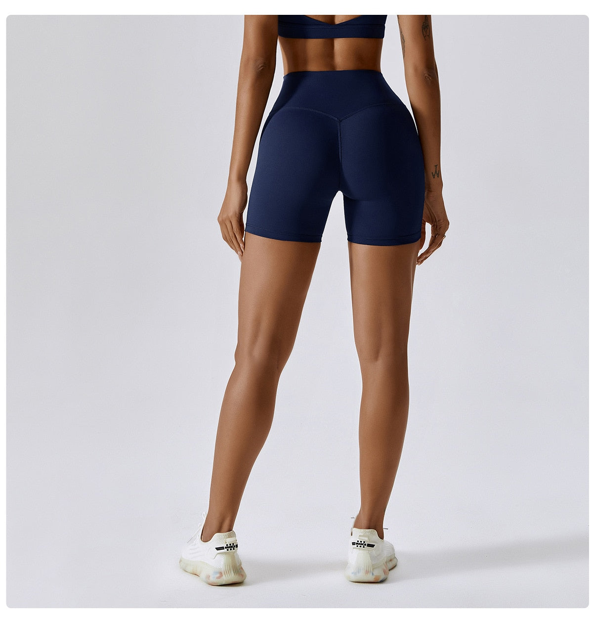 Seamless High Waist Elasticity Short