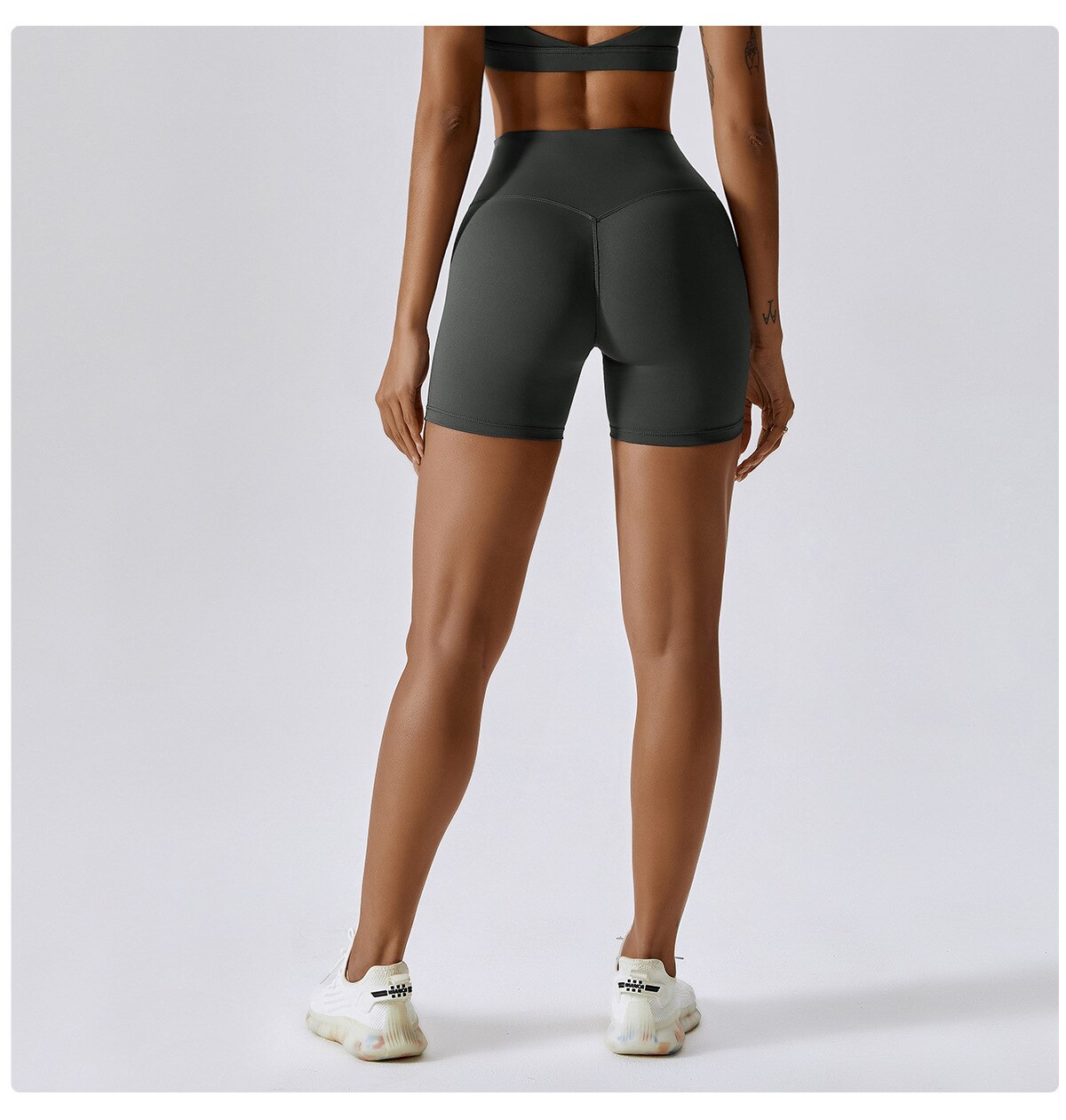 Seamless High Waist Elasticity Short